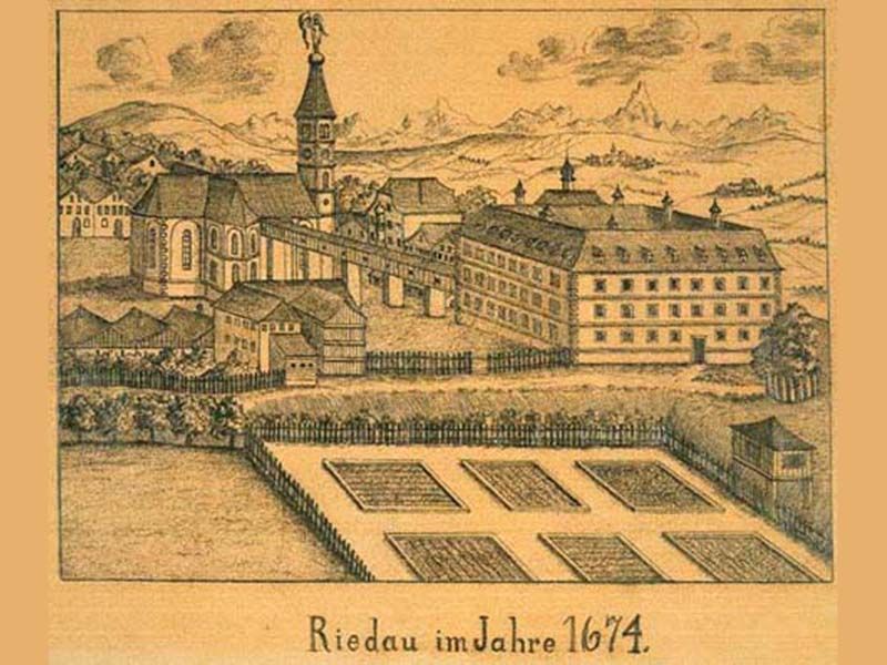 Riedau im Jahr 1674