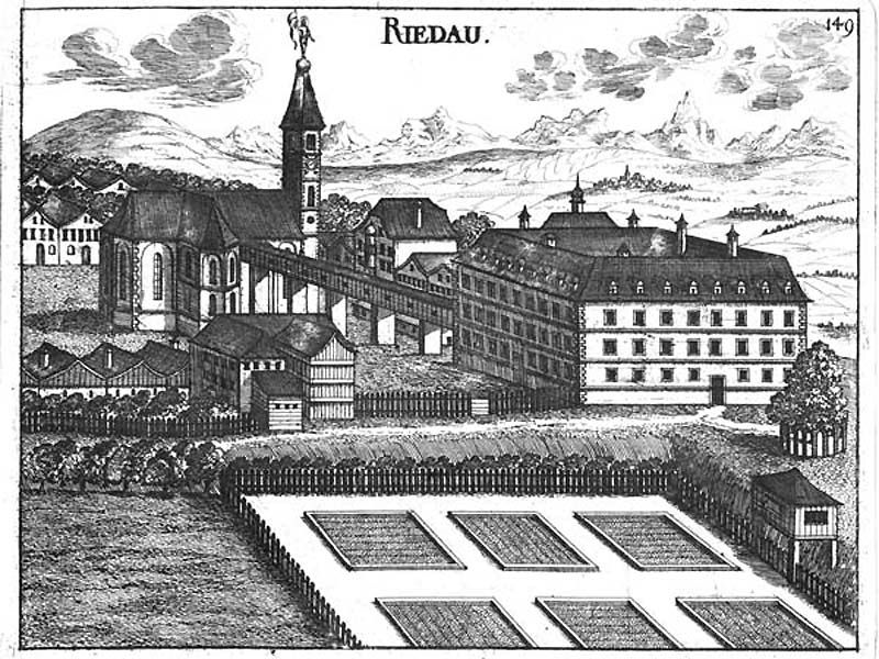 Riedau im Jahr 1680