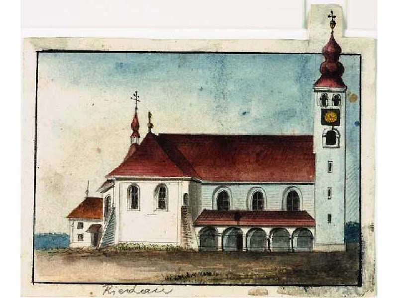 Riedau im Jahr 1810
